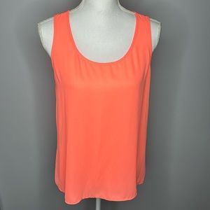 Express coral split back tank size Large